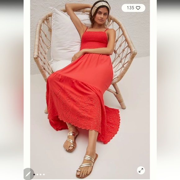 Maaji Red Maxi Dress - Picture 2 of 10